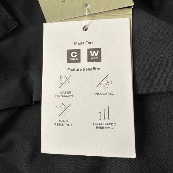 Arctix Womens X-Small 33L Snowboarding Ski Pants Insulated Zip Pockets Black New - Picture 12 of 16